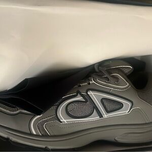 Dior Men's Gray Athletic Shoes